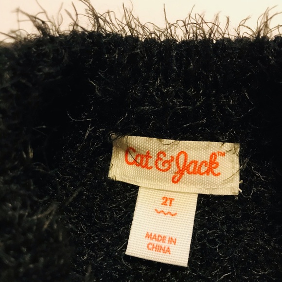 Penguin Sweater Cat & Jack Girls 2T New w/ Tag - Picture 3 of 5